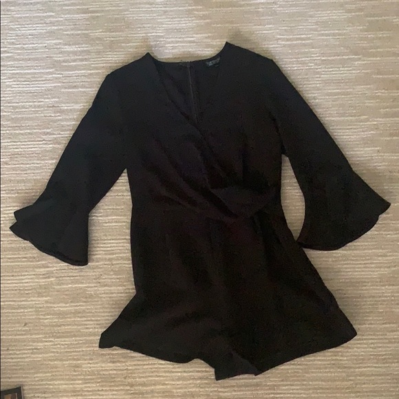Long Sleeve black romper - Picture 1 of 1